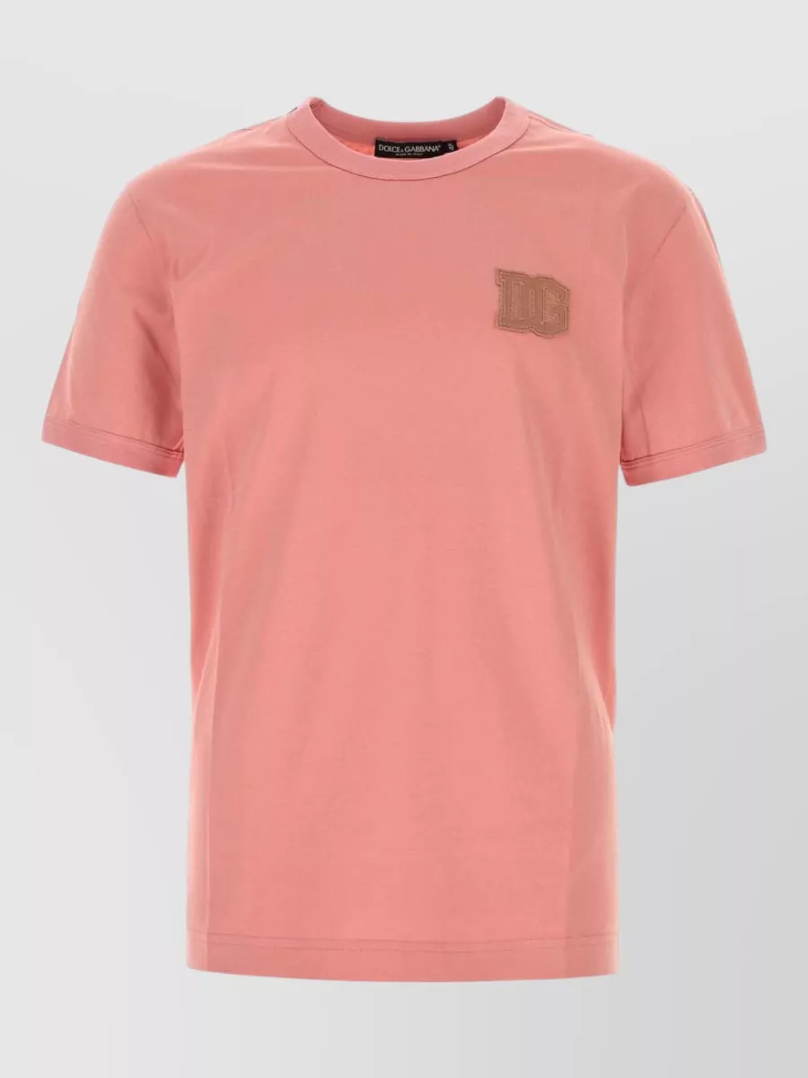 Dolce&Gabbana Cotton Crew-Neck Short-Sleeve T-Shirt