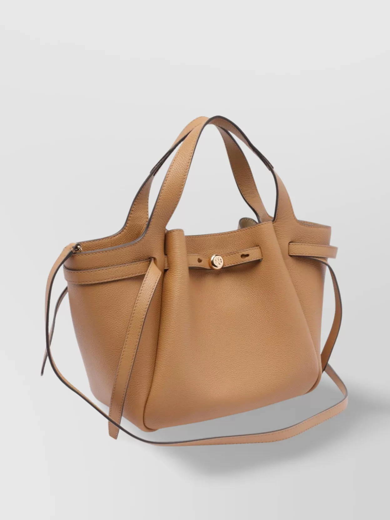 Tory Burch Textured Double Handle Tote Bag