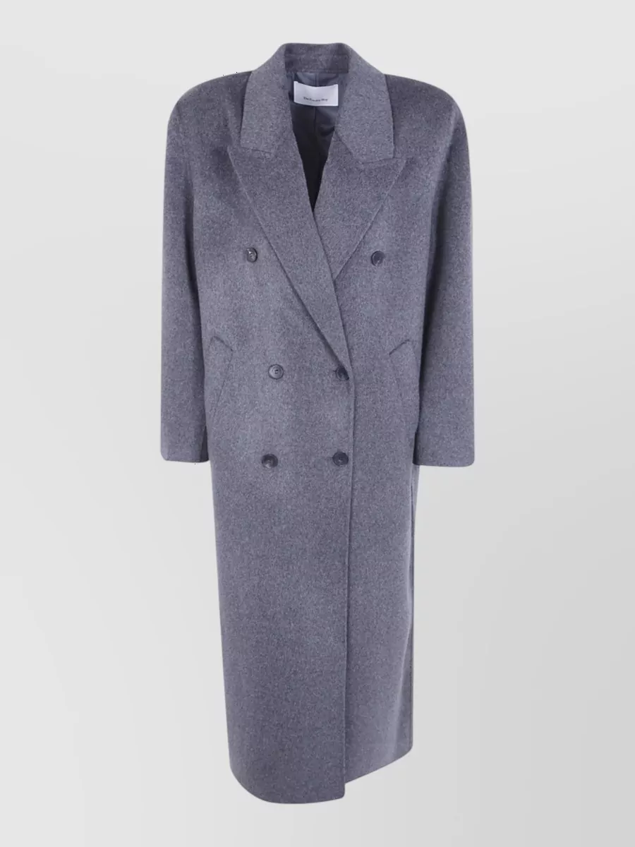 The Frankie Shop wool double-breasted coat