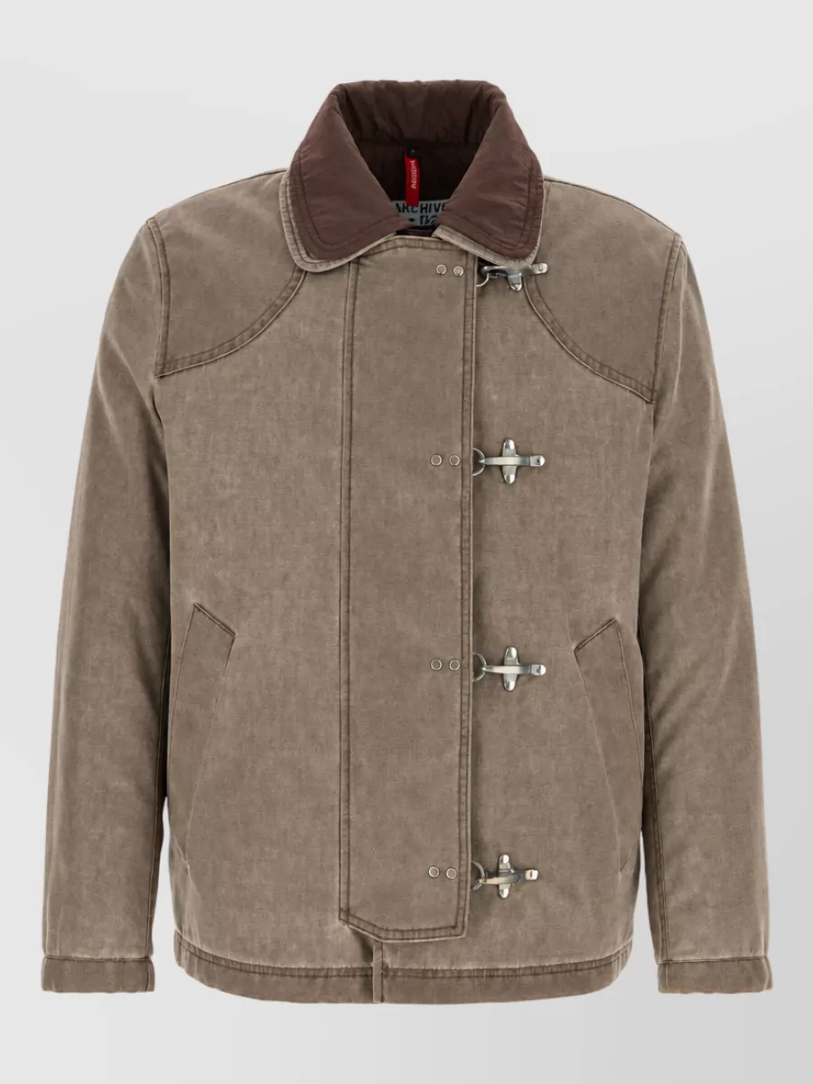 Fay nylon duffle coat