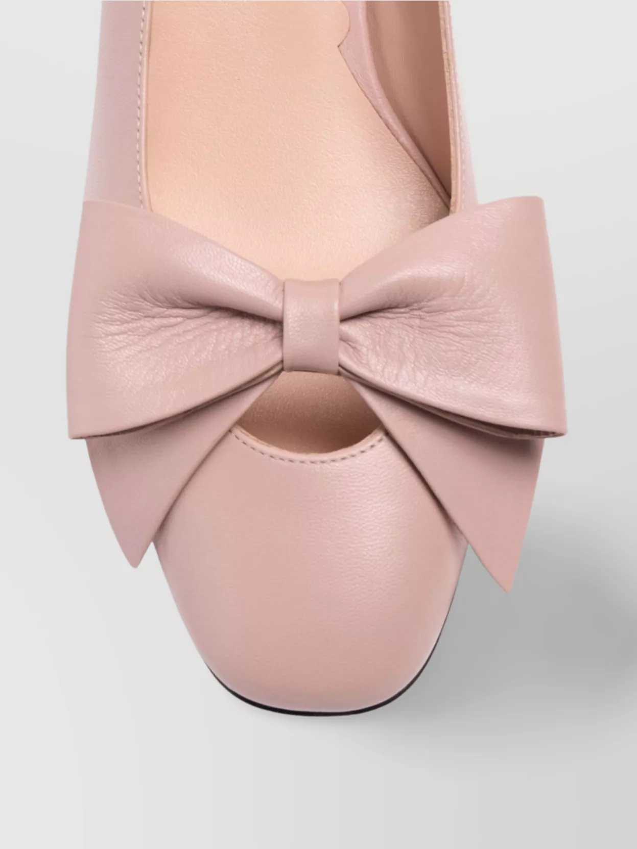 Valentino Garavani Oversize Bow Block Heel Pumps