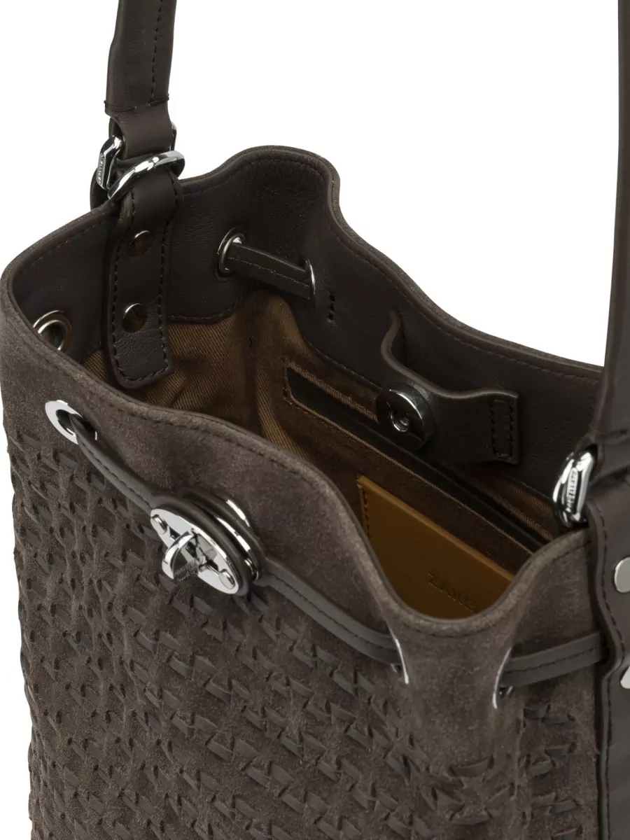 Zanellato Shoulder Bag Adjustable Strap Metal Hardware