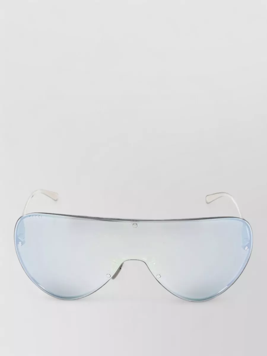 Gucci metal rimless sunglasses