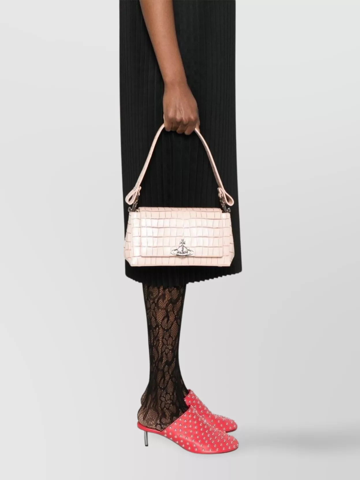 Vivienne Westwood Crocodile Strap Shoulder Bag