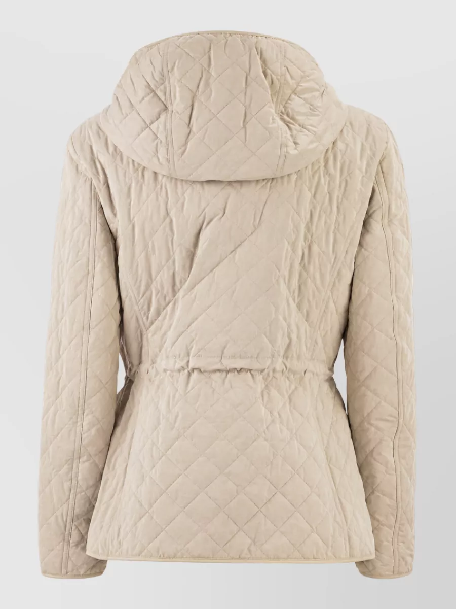 Moorer Quilted Hooded Parka Coat