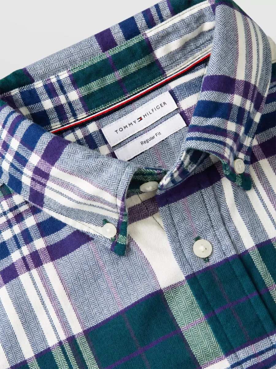 Tommy Hilfiger Cotton Checked Flannel Shirt