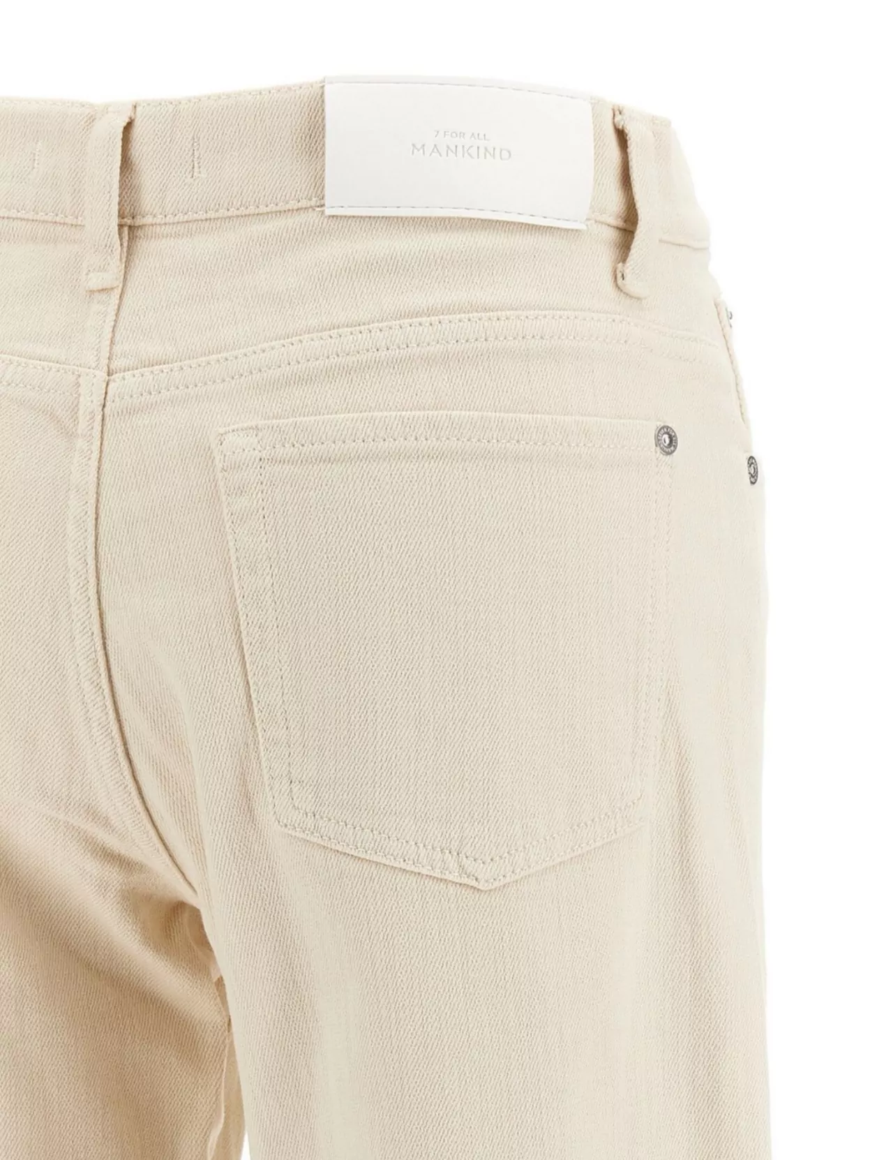 7 For All Mankind 'tess' Jeans Raw Hem Detail