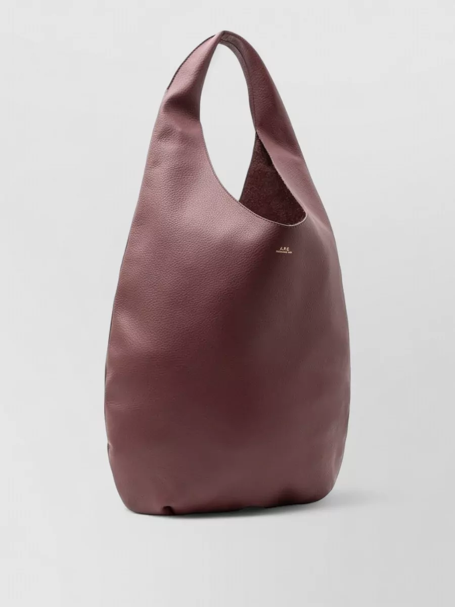 A.p.c. Neige Leather Shoulder Bag