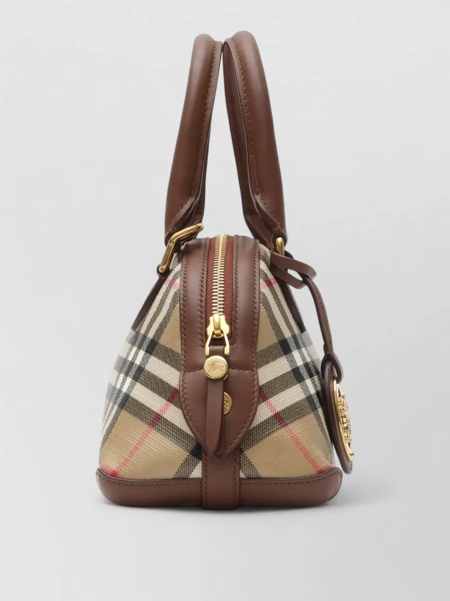 Burberry Mini Primrose Coated Canvas Shoulder Bag