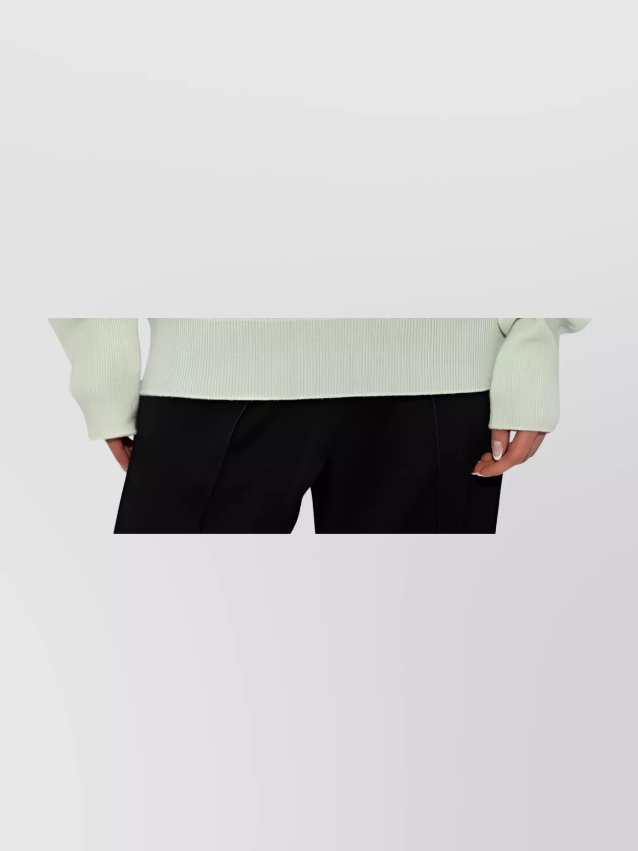 Jil Sander High Neck Knit Sweater