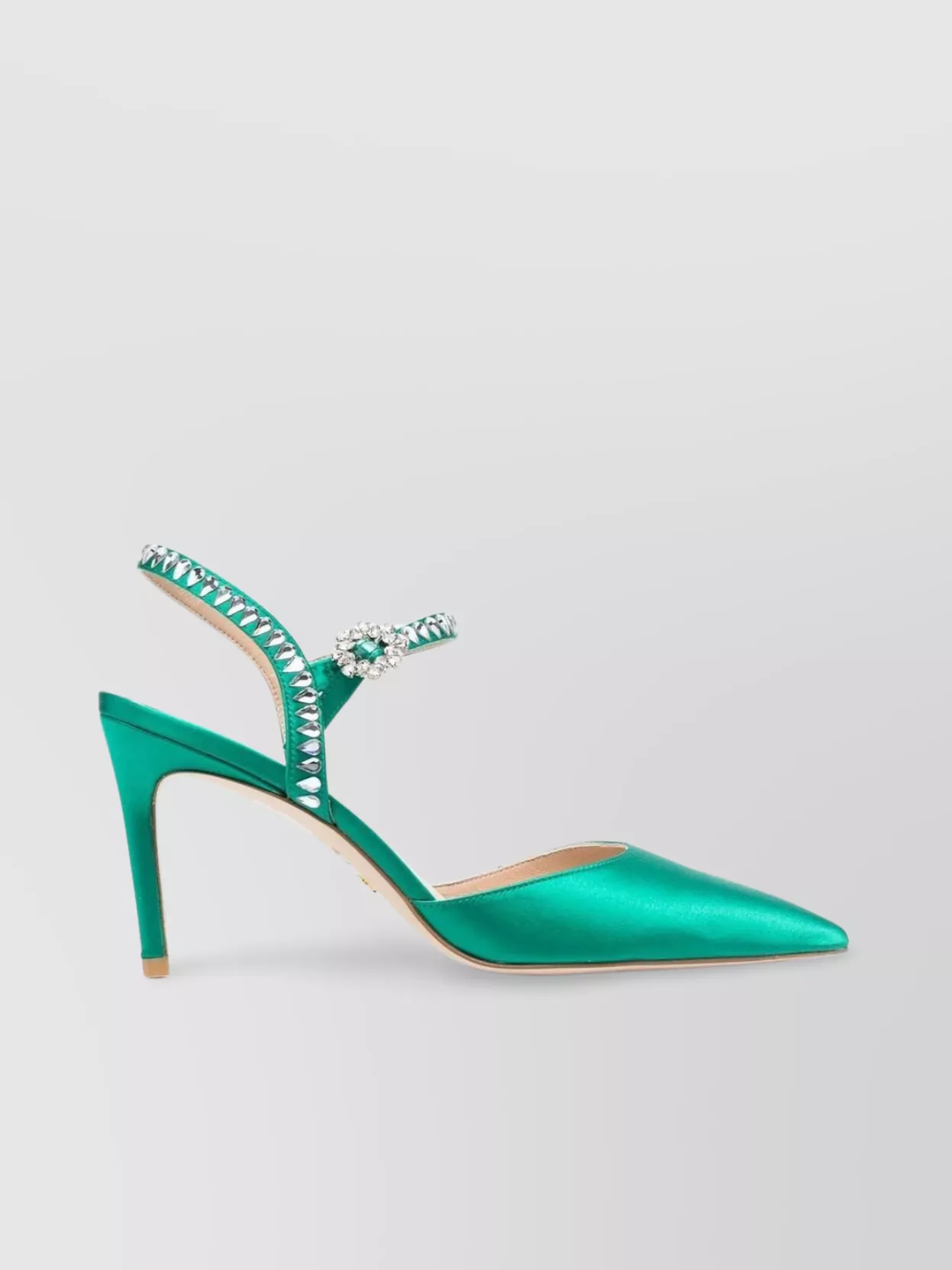 Stuart Weitzman Gemcut 85 Ankle Strap Pump