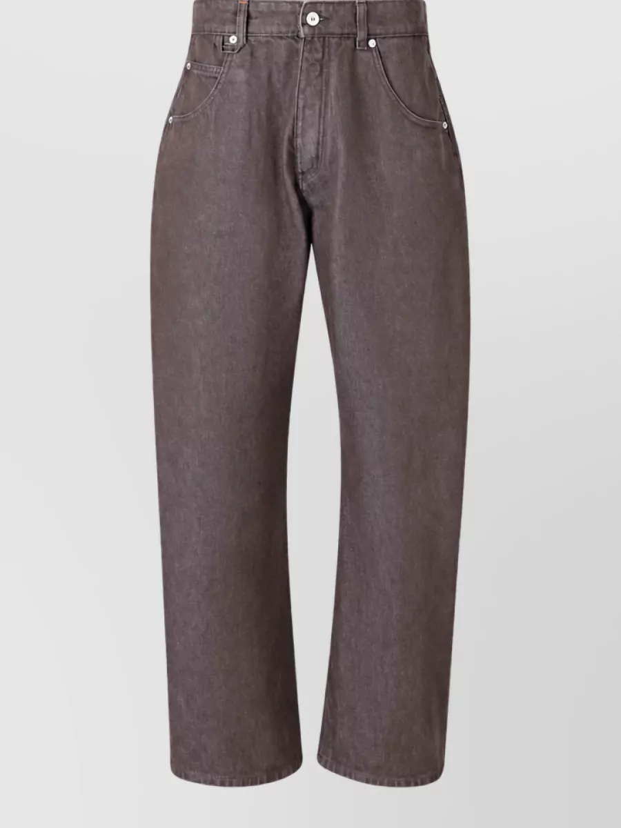 Jacquemus Denim mid-rise straight-leg jeans