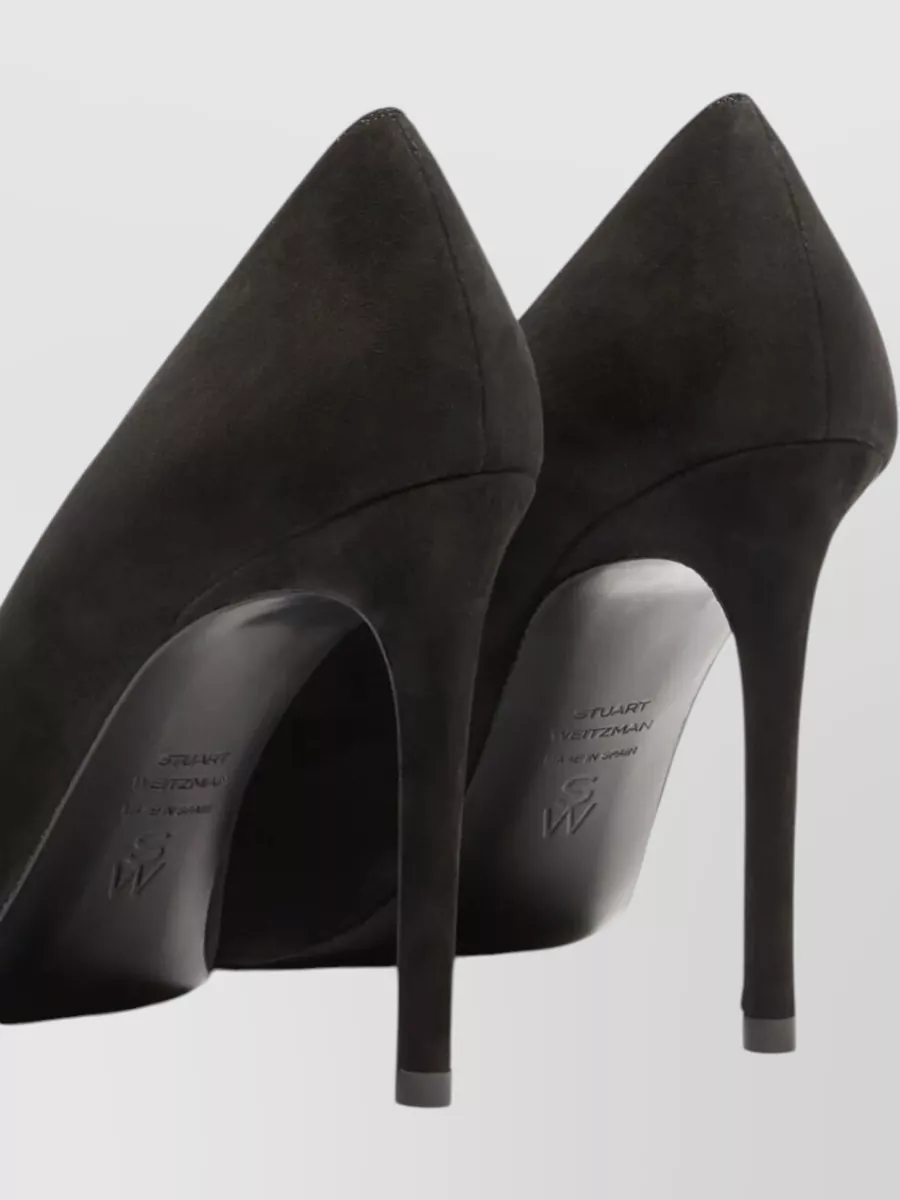 Stuart Weitzman Calf Suede Leather Pumps