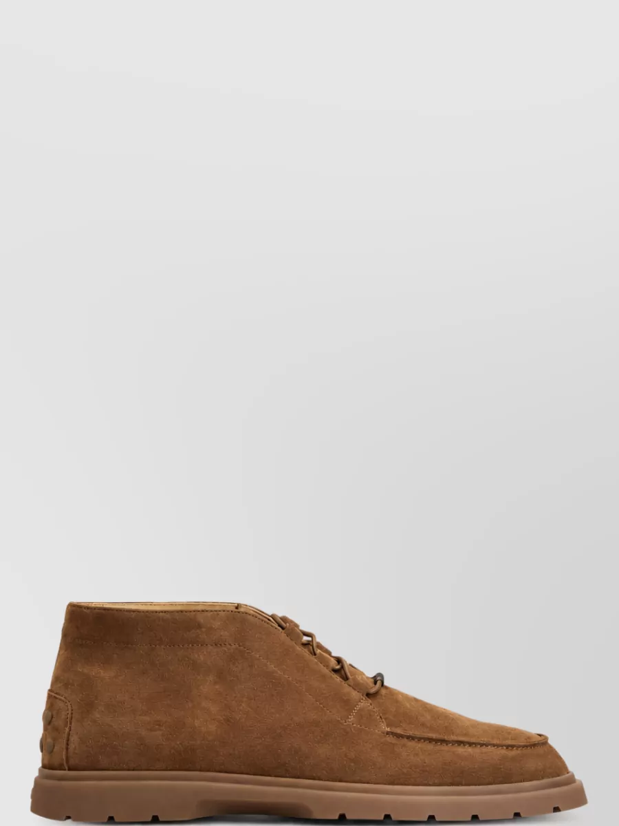 Tod's Suede Ankle Boots