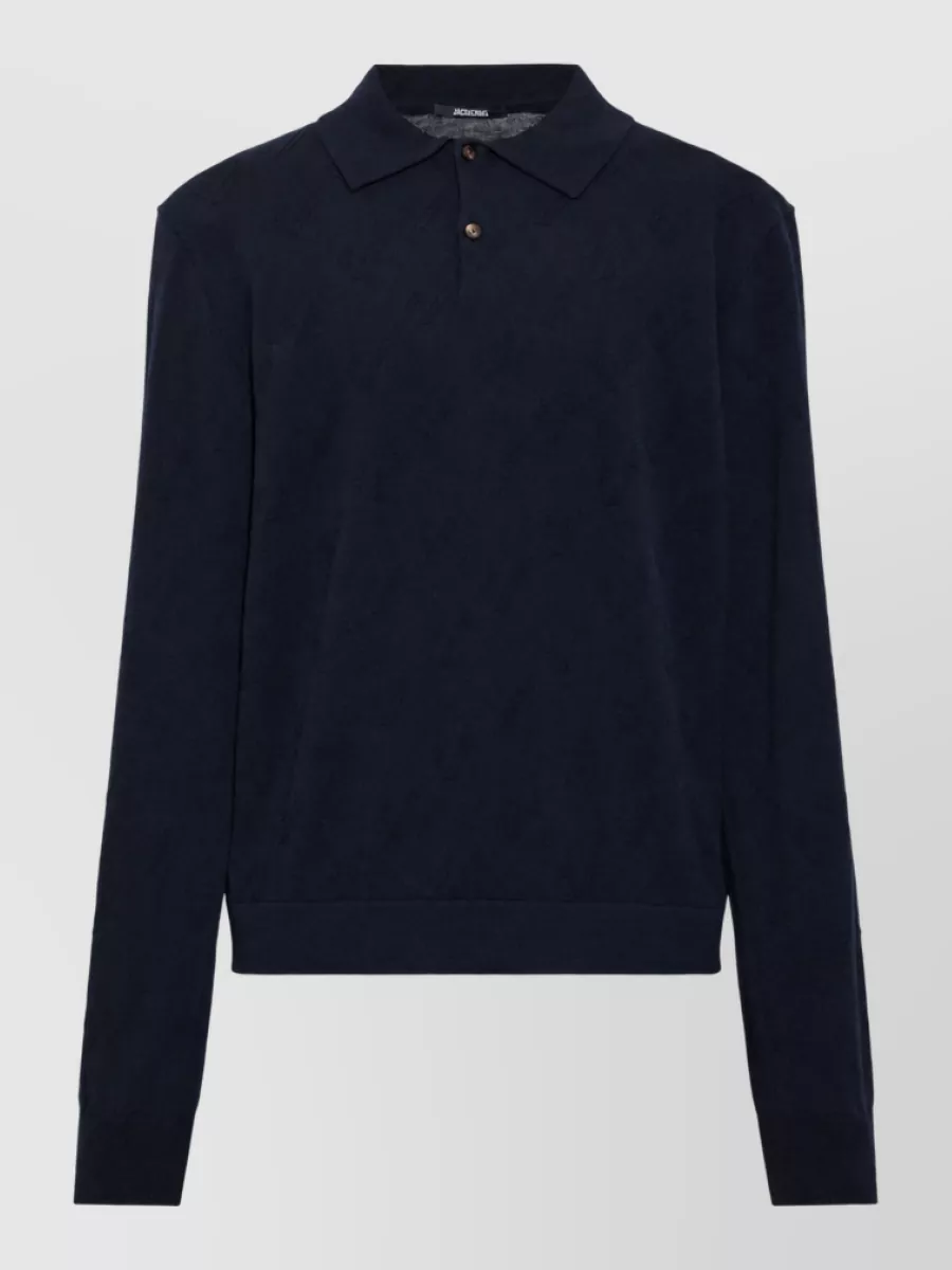 Jacquemus Merino wool polo jumper