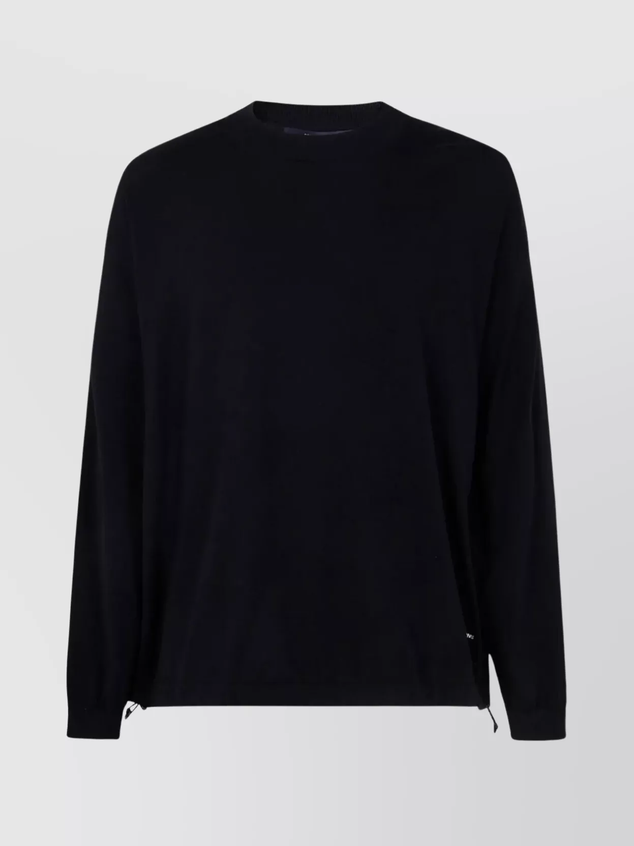 Comme Des Garçons Homme Drawstring Ribbed Cuffs Hem Pullover