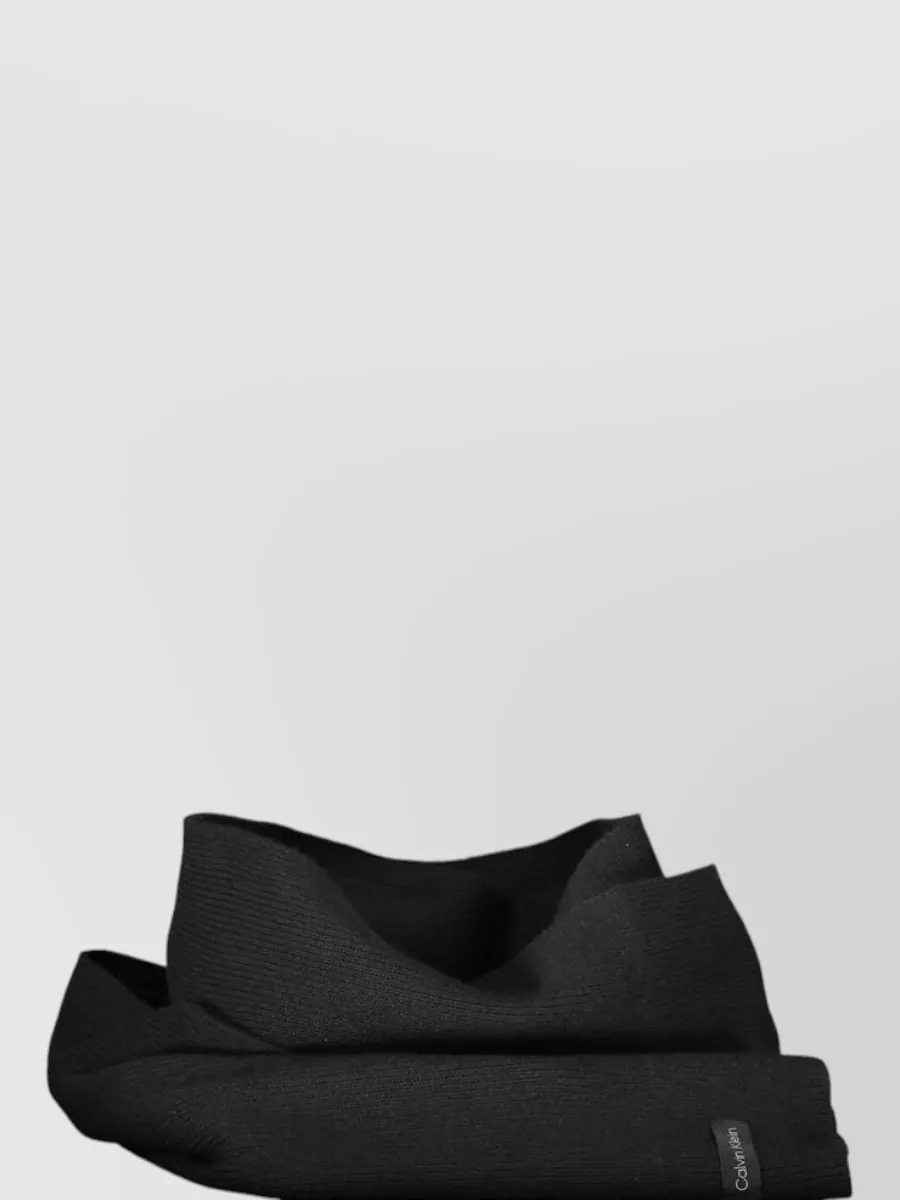 Calvin Klein Ribbed Scarf