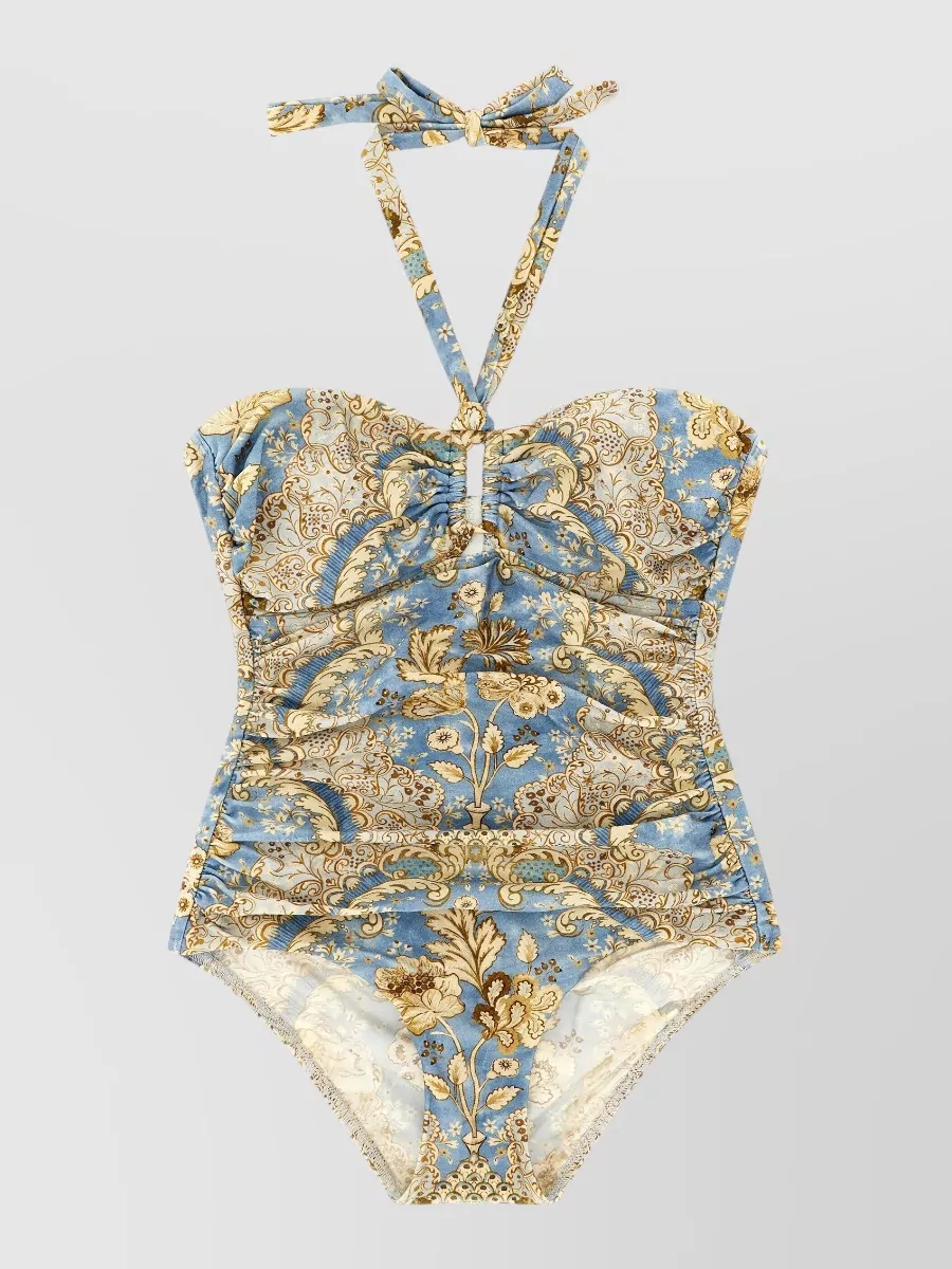 Zimmermann Halterneck One-Piece Swimsuit