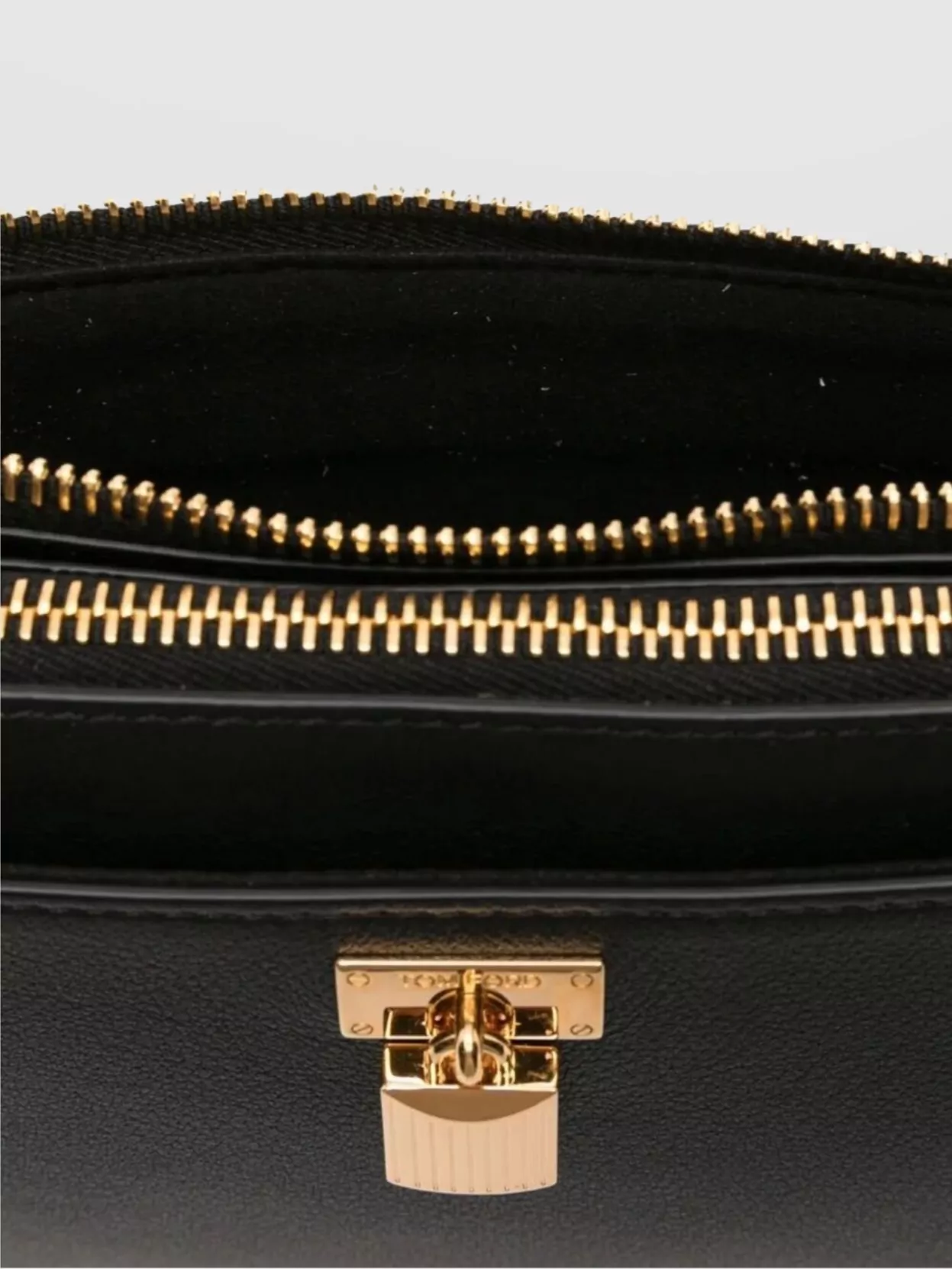 Tom Ford Rectangular Shape Gold-Tone Hardware Padlock Mini Bag
