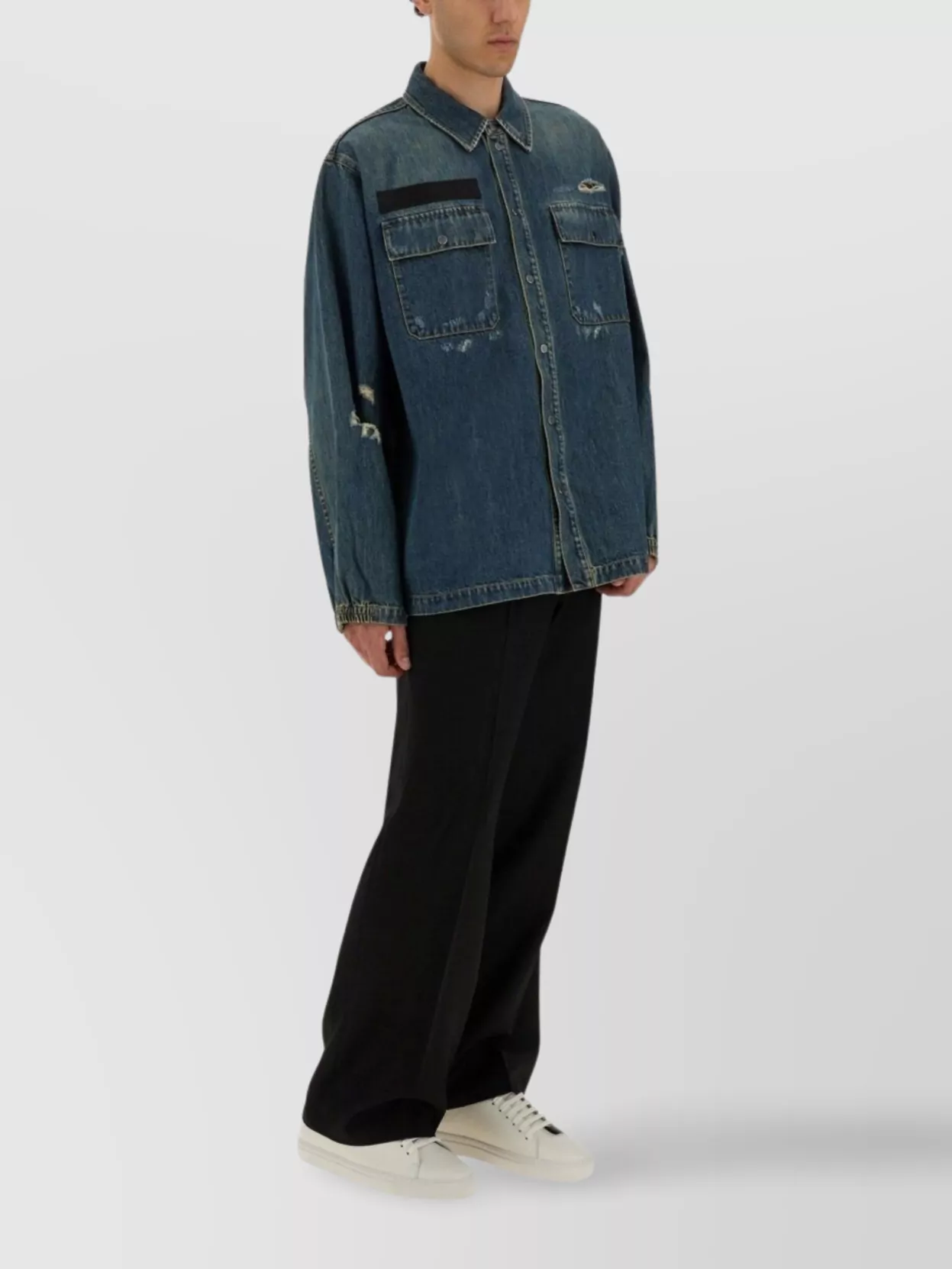 Helmut Lang Denim Shirt Jacket