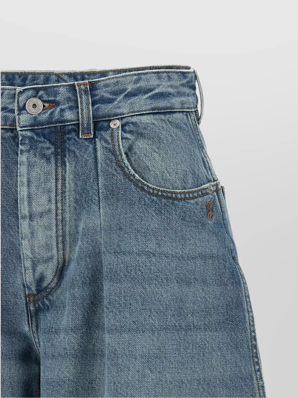 Jacquemus Ovalo High-Rise Wide-Leg Trousers