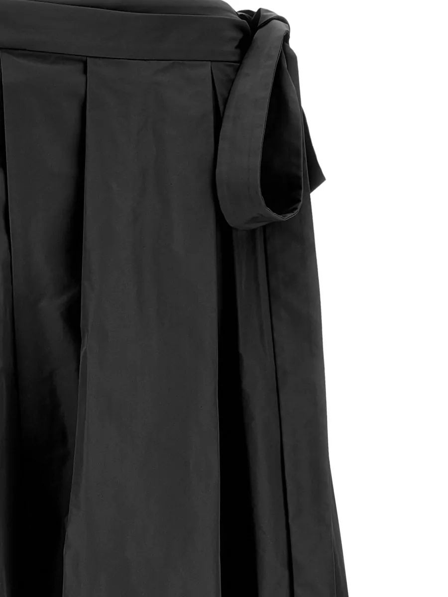 Pinko Raponzolo Skirt High Waist Maxi Pleated