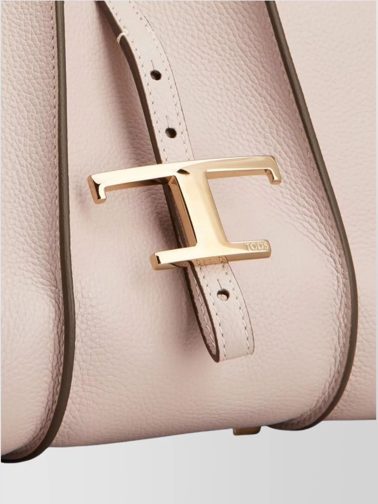 Tod's Mini Leather Shopping Bag With Detachable Strap