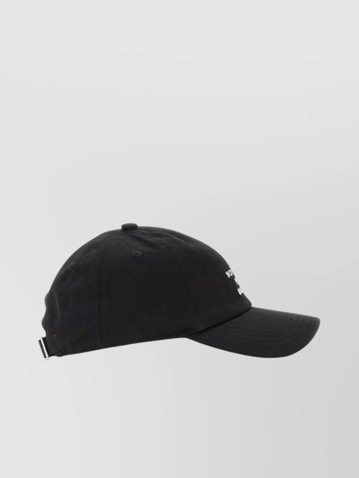Drôle De Monsieur Baseball Cap With Embroidered Text And Vents
