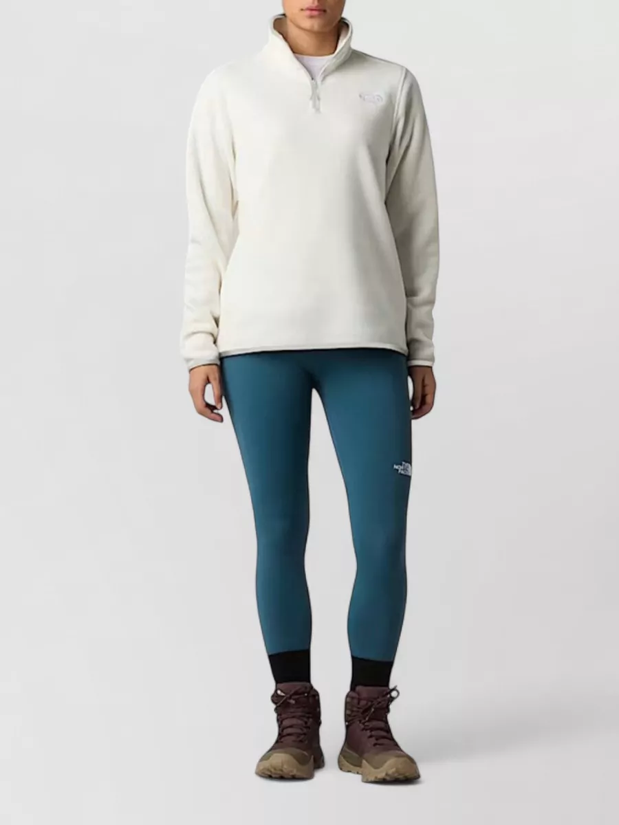 The North Face Glacier Fleece Quarter Zip Reversible Knit