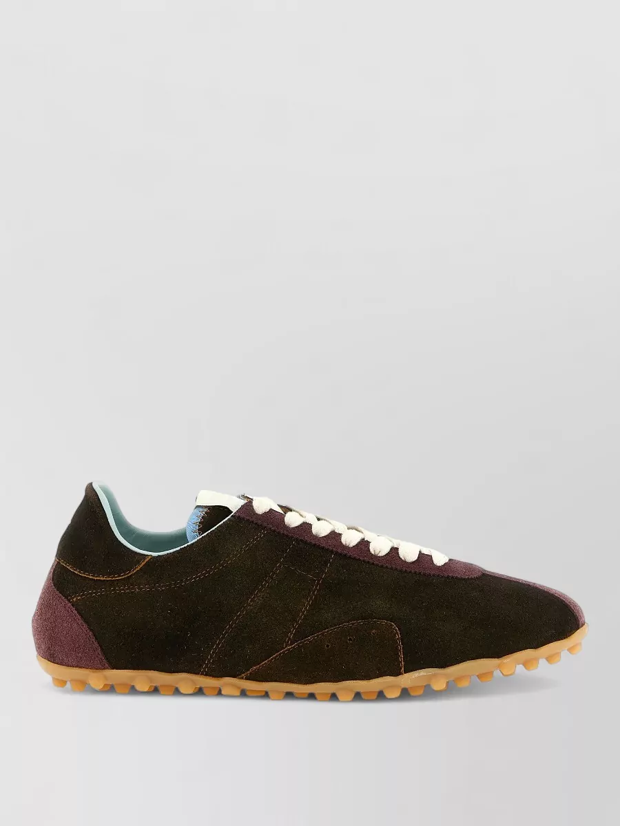 Maison Margiela Leather Sprinters Lace-Up Sneakers