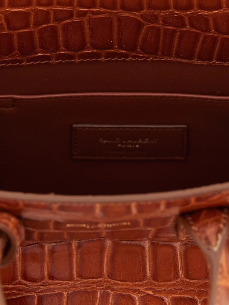 Saint Laurent Sac De Jour Nano Leather Tote Bag