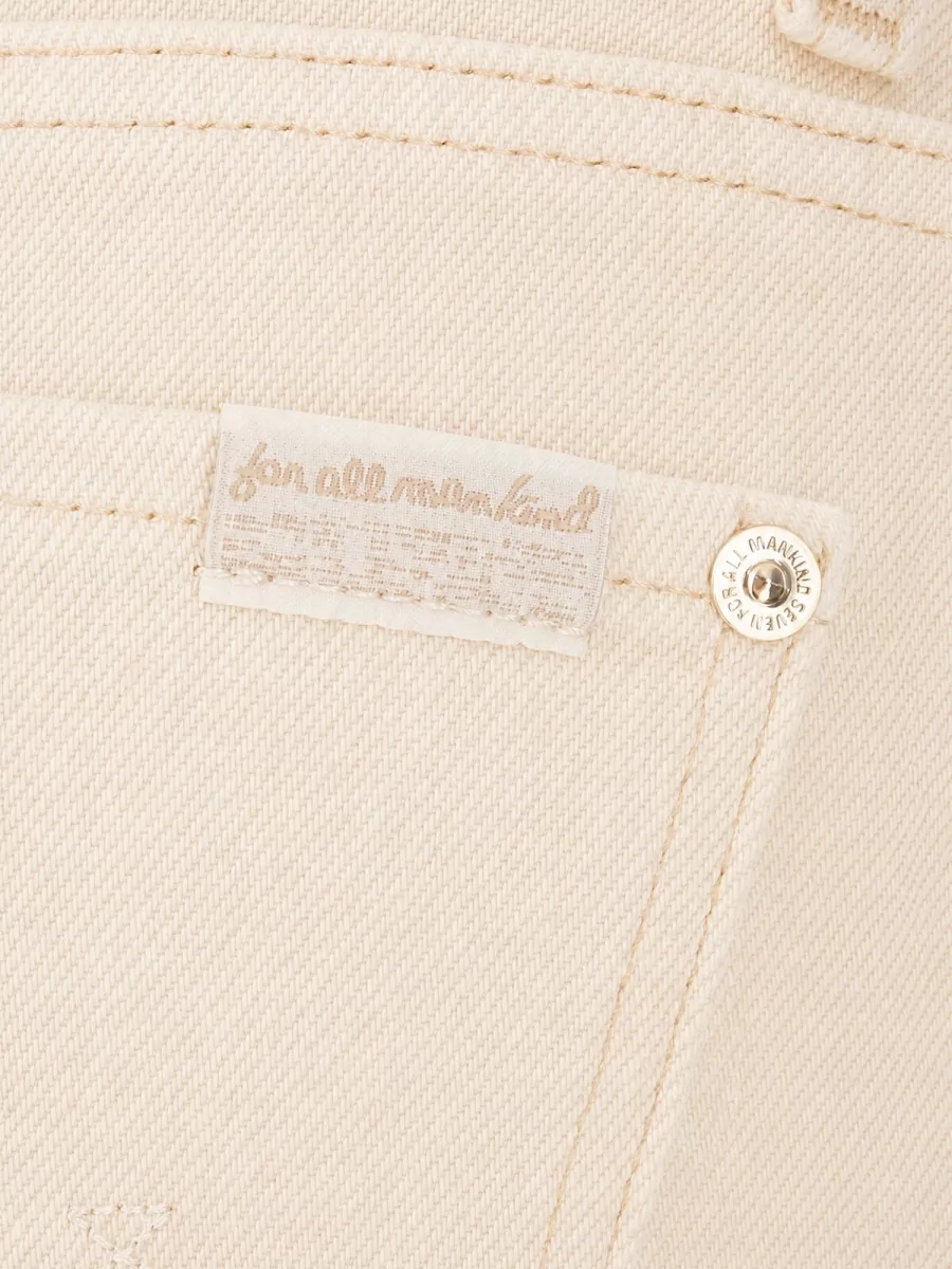 7 For All Mankind Denim Wide-Leg Trousers