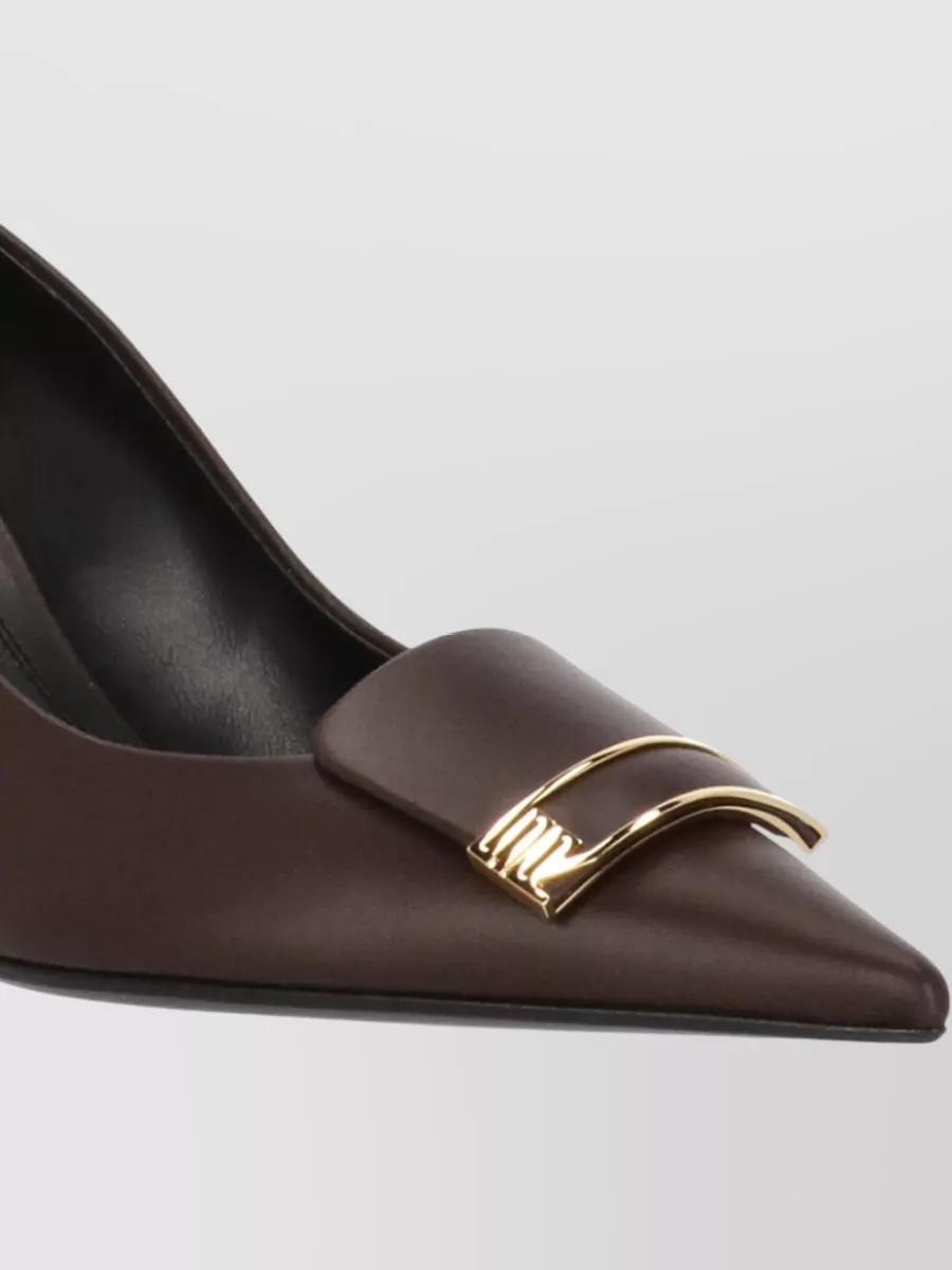 Sergio Rossi Calf Leather High Heel Pumps