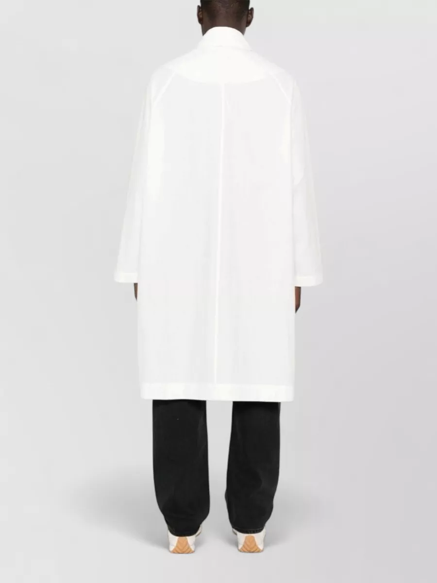 Studio Nicholson Cotton Blend Fitted Jacket