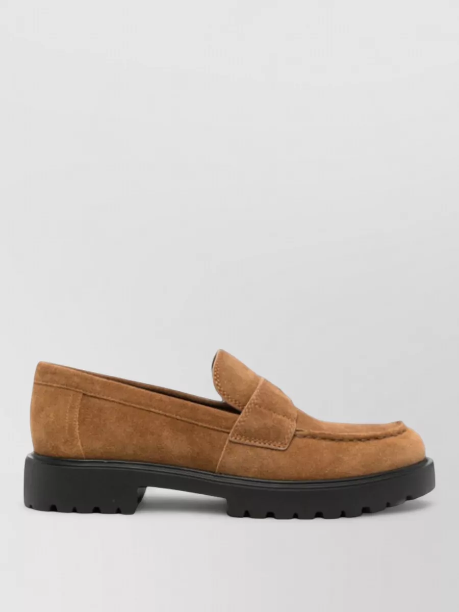 Tory Burch Leather Lug Sole Loafers