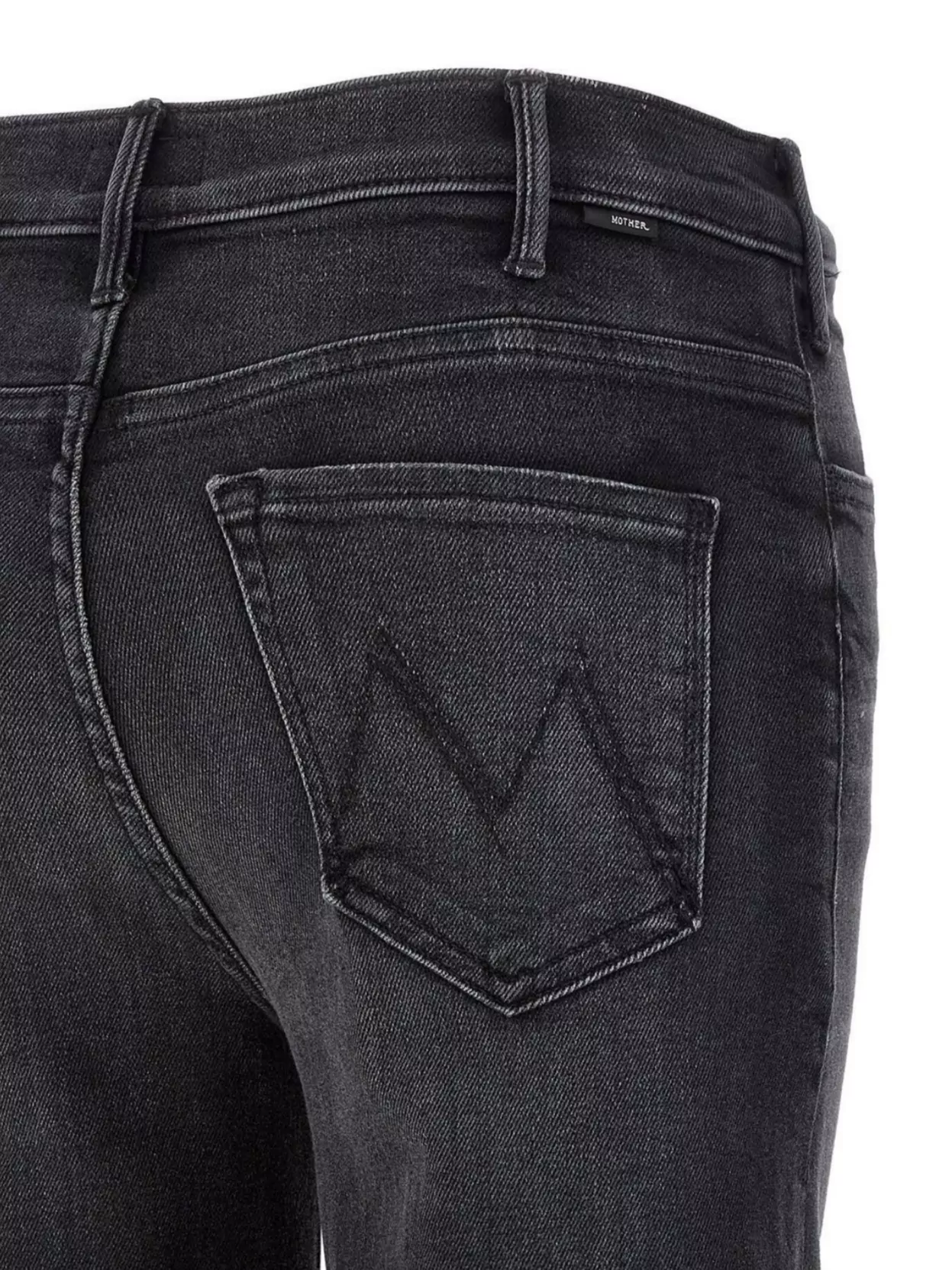 Mother The Hustler Roller Sneak Fray Jeans