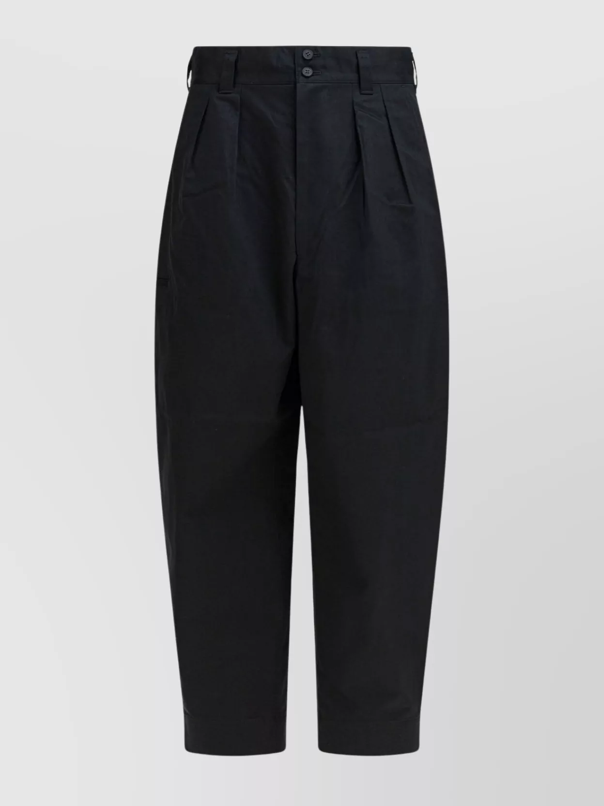 Comme Des Garçons Homme Deux Tailored Trousers With Pleats And Pockets In Black