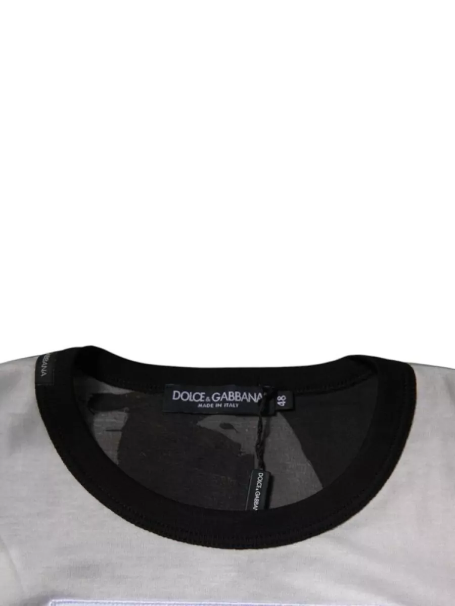 Dolce&Gabbana Camouflage Crew Neck T-Shirt