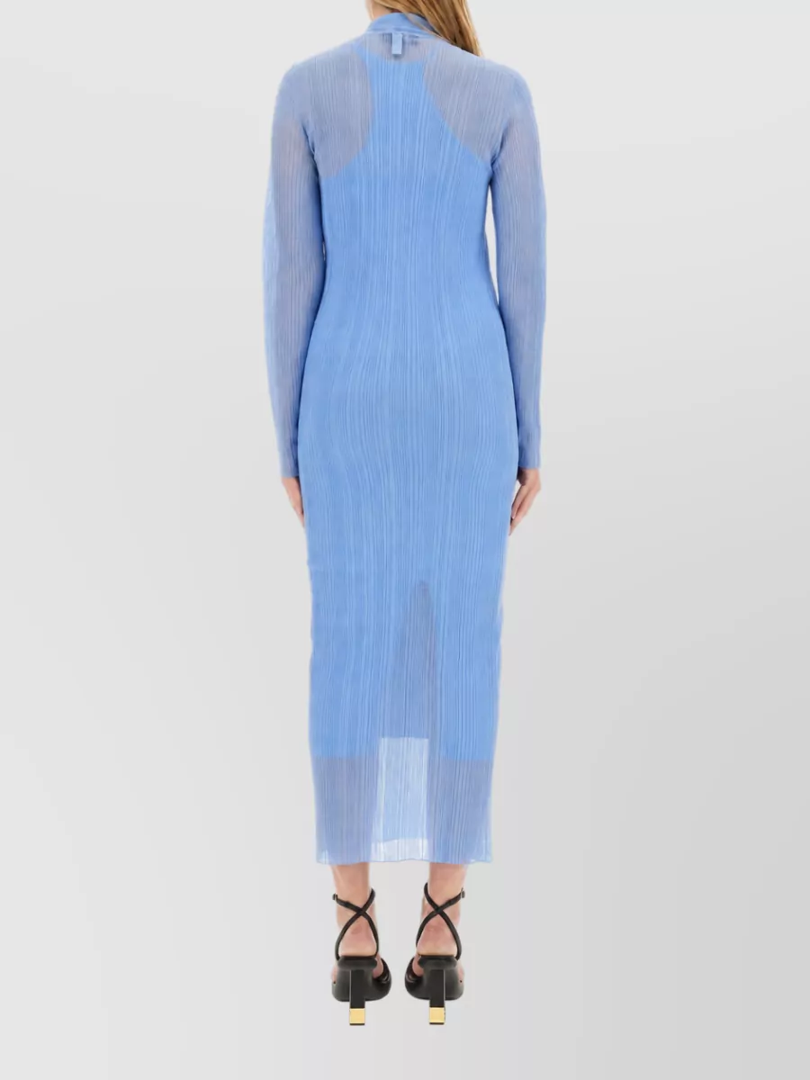 Fendi Silk Knit Midi Dress
