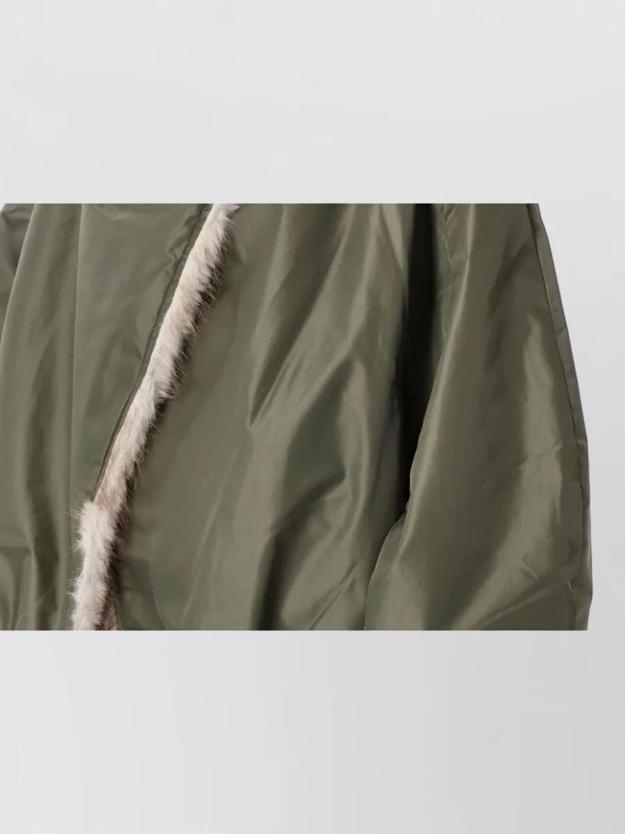 The Frankie Shop Reversible Faux Fur Bomber Jacket