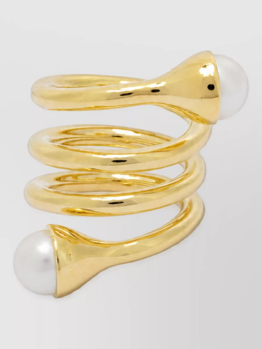 Jimmy Choo multi pearl ring