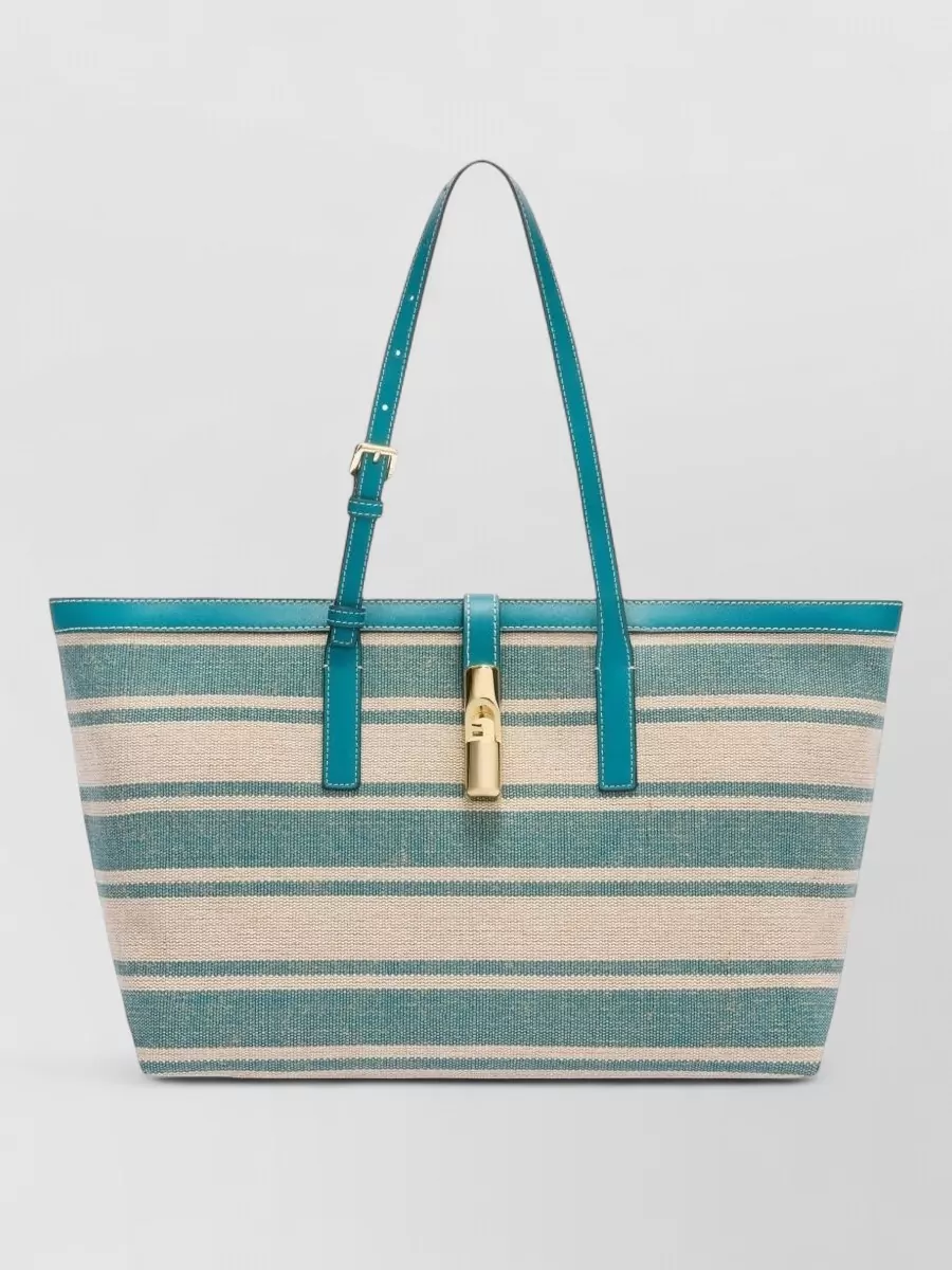 Furla Silk Nylon Tote Bag