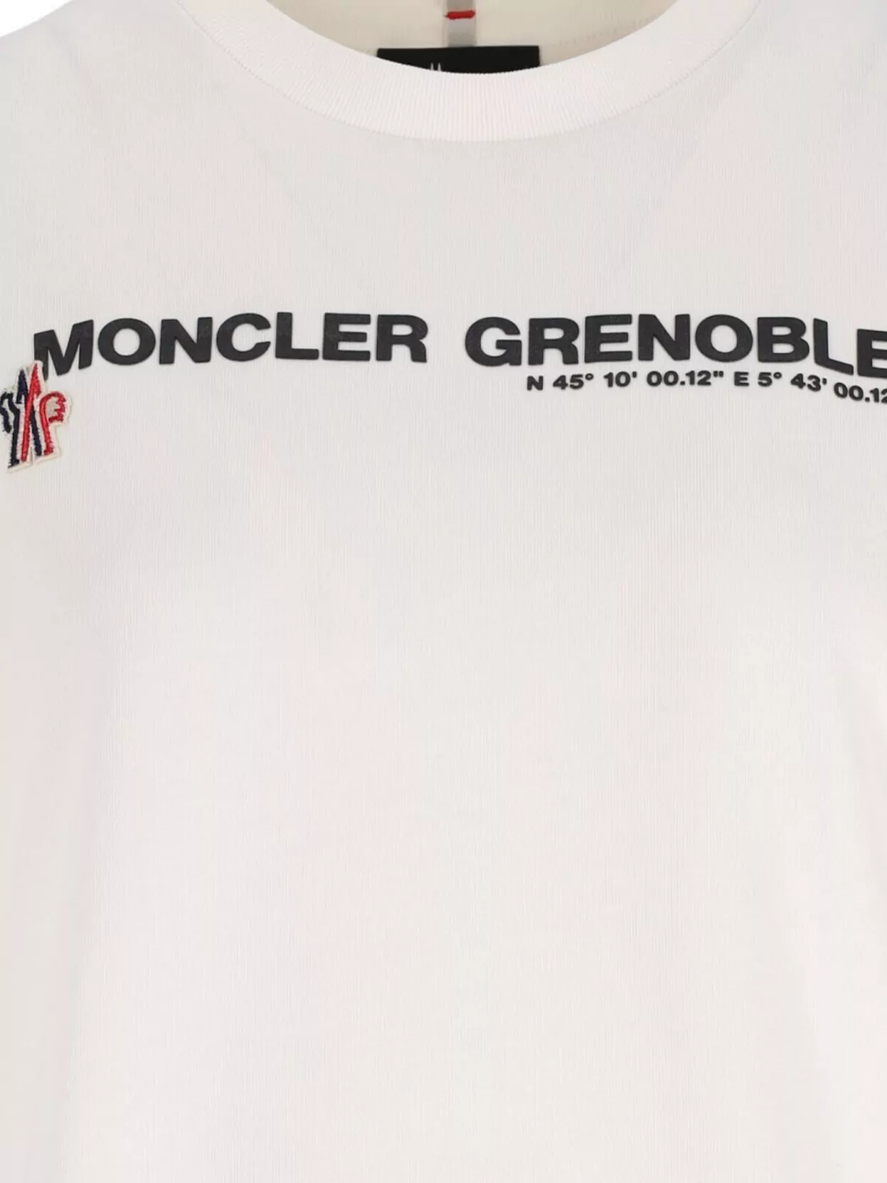 Moncler Grenoble Crew Neck Short Sleeves Straight Hem