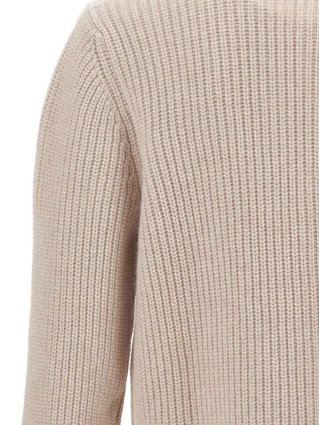 Fay Knitwear With Shawl Collar And Front Pockets In Neutral