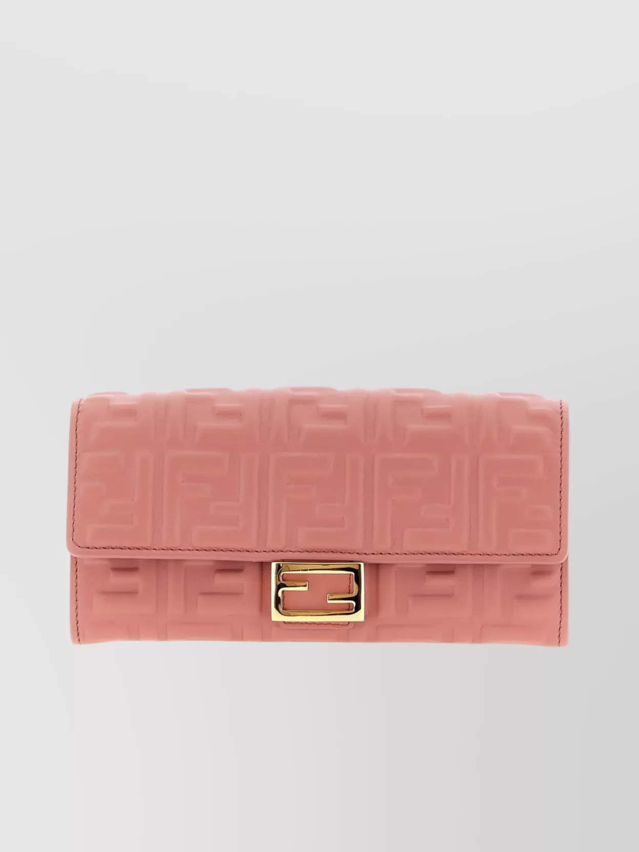 Fendi Chain Strap Wallet Gold-tone Hardware