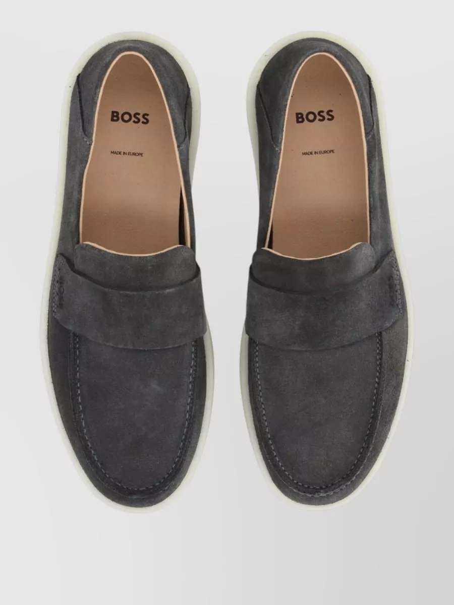 Boss Leather Loafers