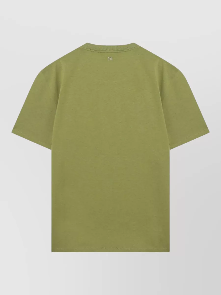 Ami Paris Ami De Coeur Matcha Short Sleeve T-Shirt