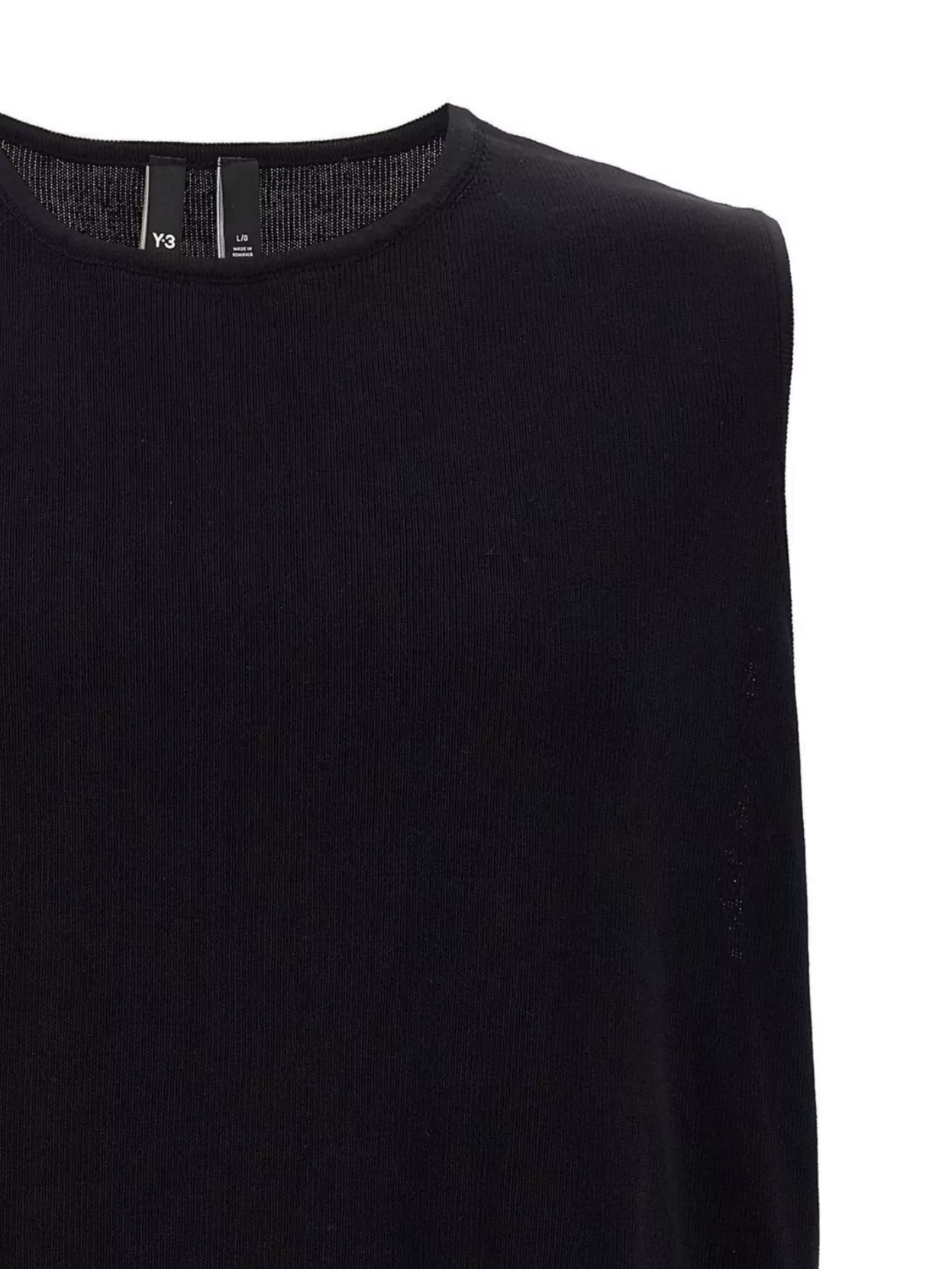 Y-3 Logo Jacquard Sleeveless Vest