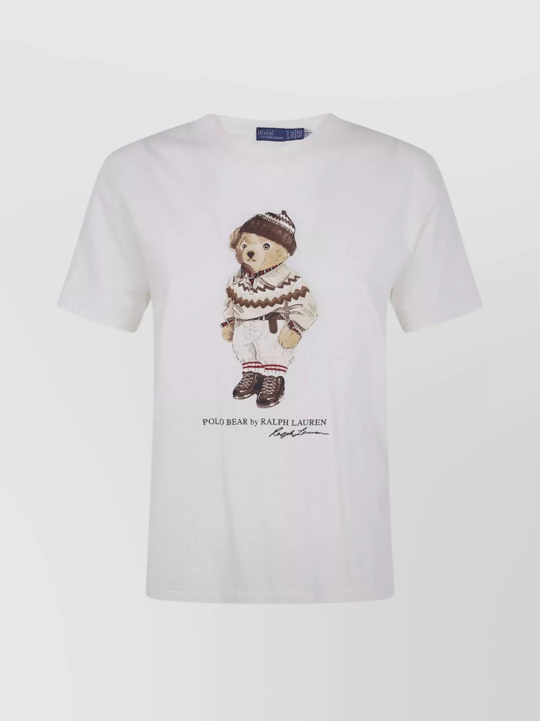 Polo Ralph Lauren Knit T-Shirt Featuring Holiday 2025 Bear