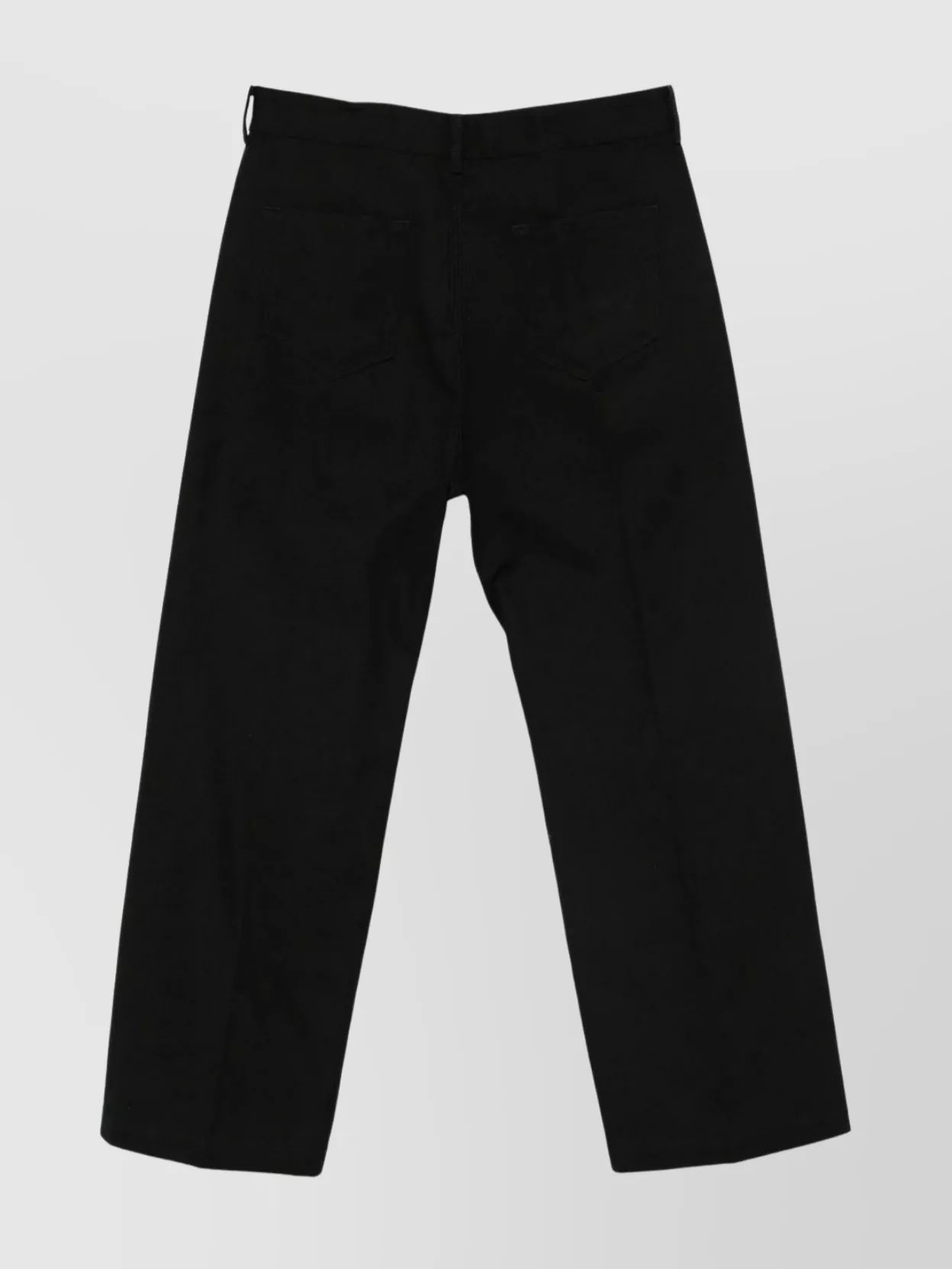 Rick Owens Straight Leg Cotton Jeans Pockets